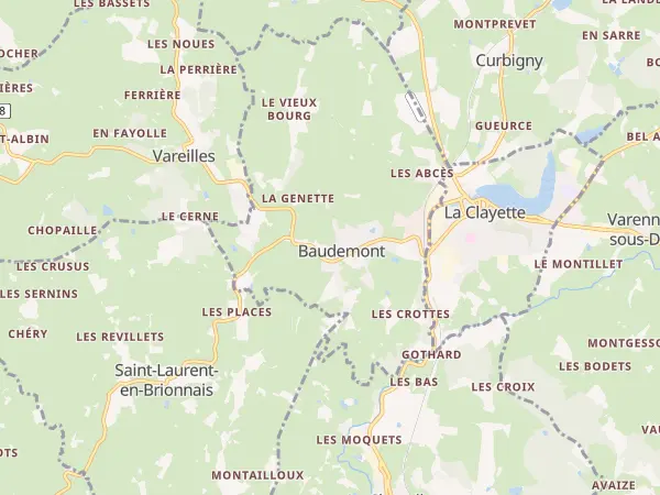 Plan de Baudemont
