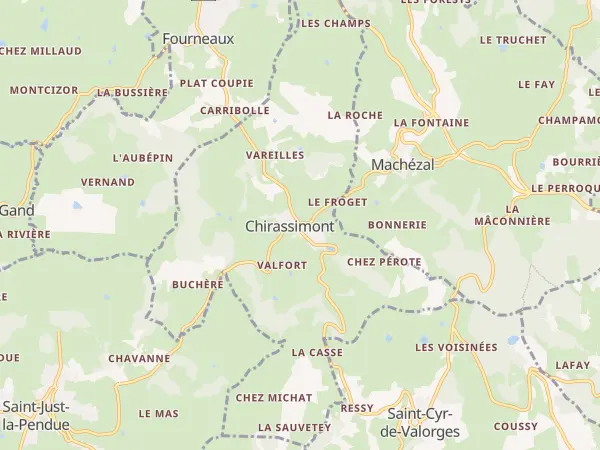 Plan de Chirassimont