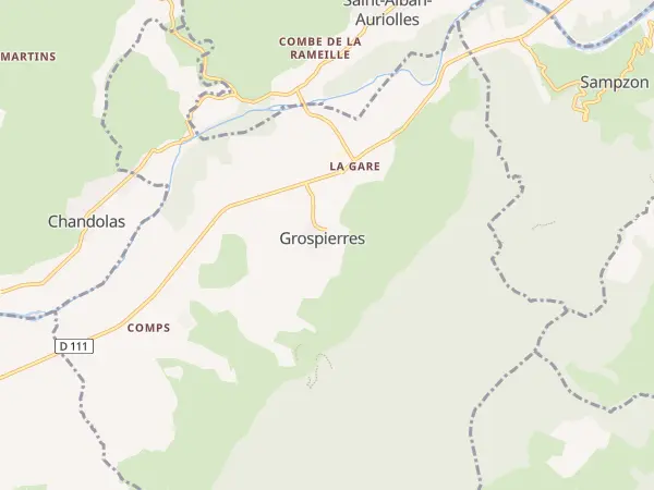 Plan de Grospierres