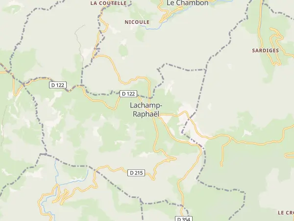 Plan de Lachamp-Raphaël