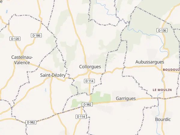 Plan de Collorgues