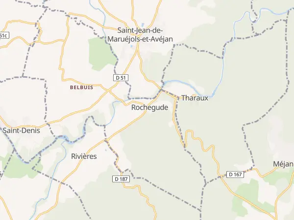 Plan de Rochegude
