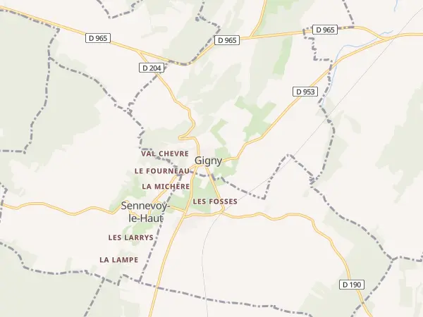 Plan de Gigny