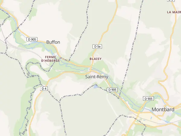 Plan de Saint-Rémy