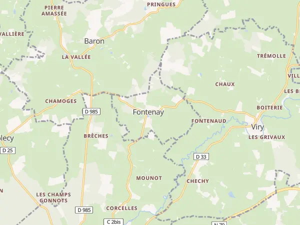 Plan de Fontenay