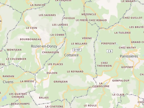 Plan de Cottance