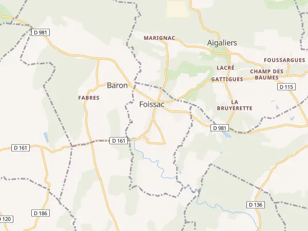 Plan de Foissac