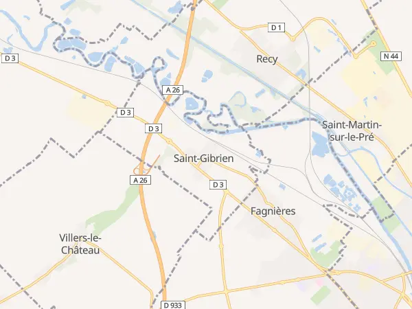 Plan de Saint-Gibrien