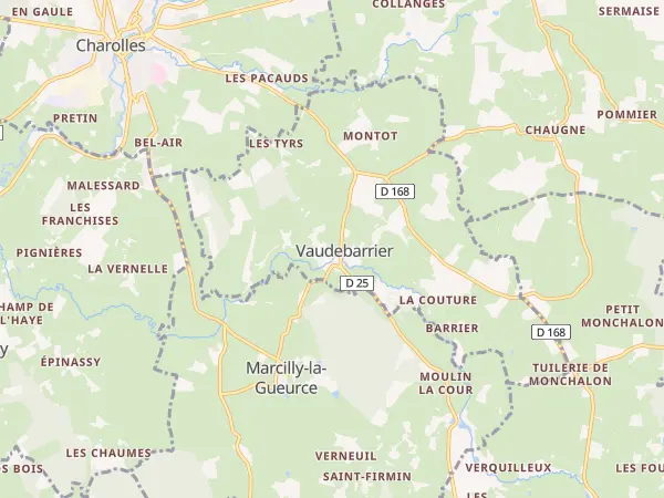 Plan de Vaudebarrier