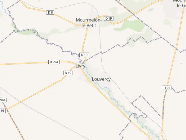 Plan de Livry-Louvercy