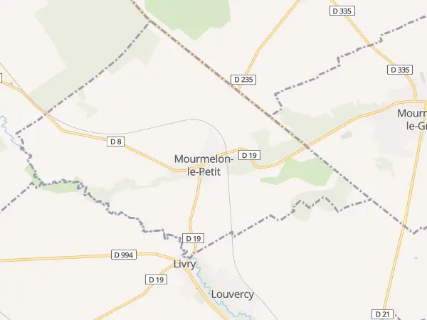Plan de Mourmelon-le-Petit