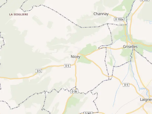 Plan de Nicey
