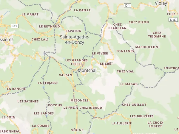 Plan de Montchal