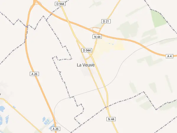 Plan de La Veuve
