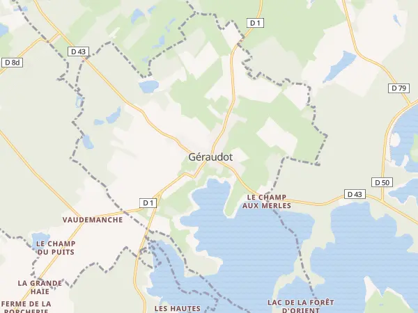 Plan de Géraudot