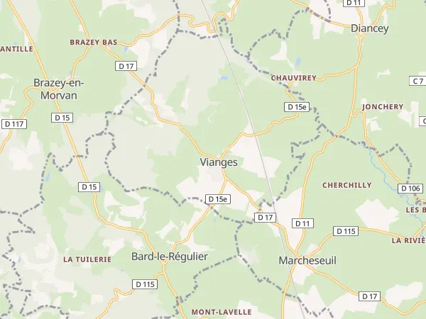 Plan de Vianges
