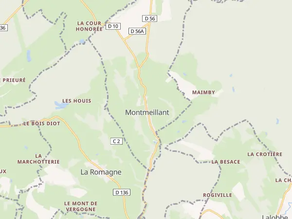 Plan de Montmeillant