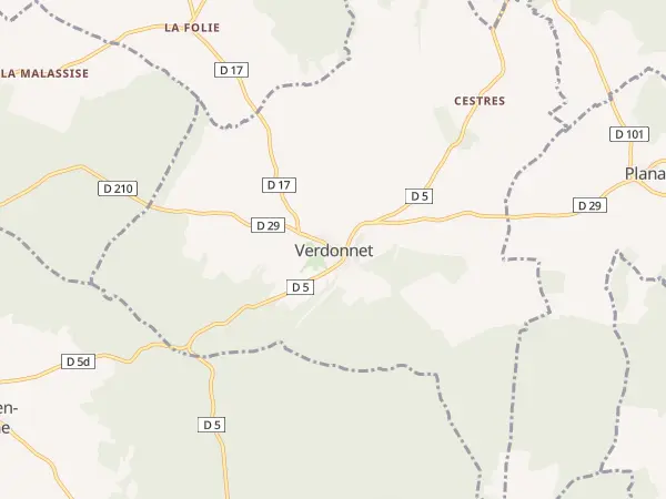 Plan de Verdonnet