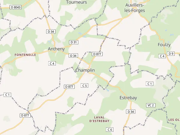 Plan de Champlin
