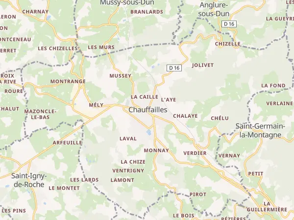 Plan de Chauffailles