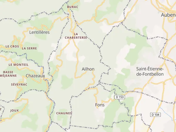 Plan de Ailhon