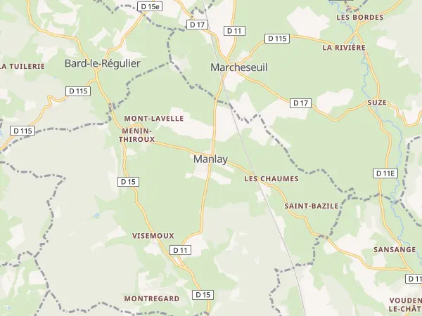 Plan de Manlay