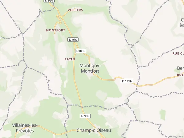 Plan de Montigny-Montfort