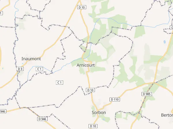 Plan de Arnicourt