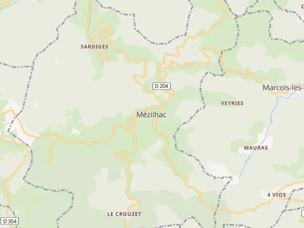 Plan de Mézilhac