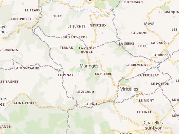 Plan de Maringes