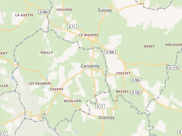 Plan de Censerey