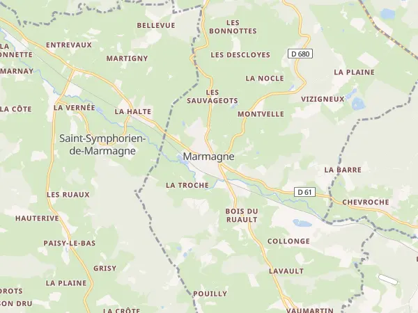 Plan de Marmagne