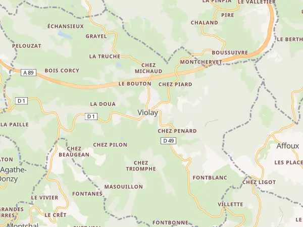 Plan de Violay