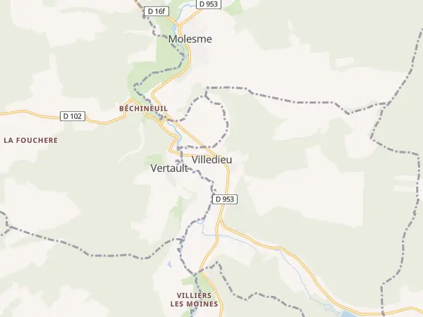 Plan de Villedieu