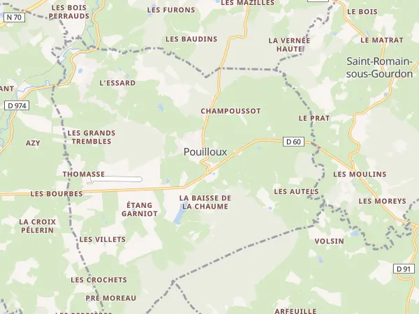 Plan de Pouilloux