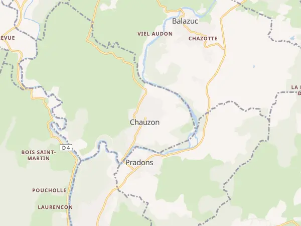 Plan de Chauzon