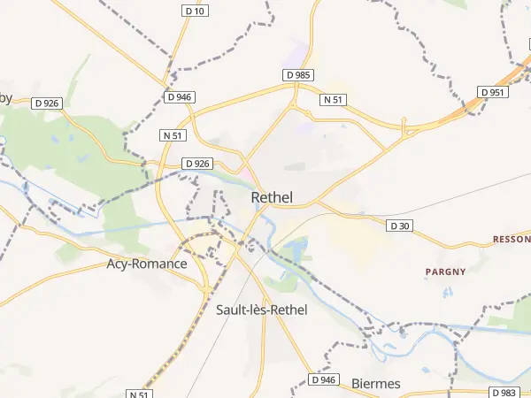 Plan de Rethel