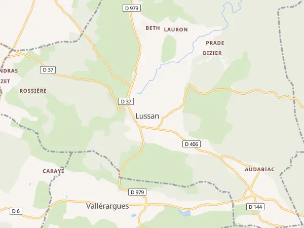 Plan de Lussan