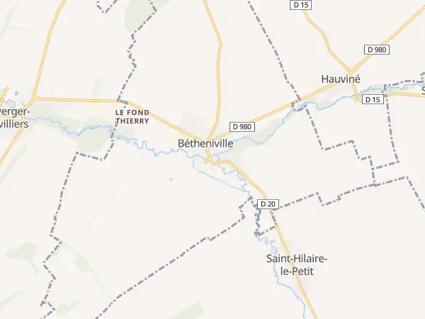 Plan de Bétheniville