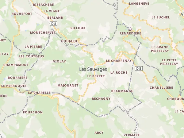 Plan des Sauvages