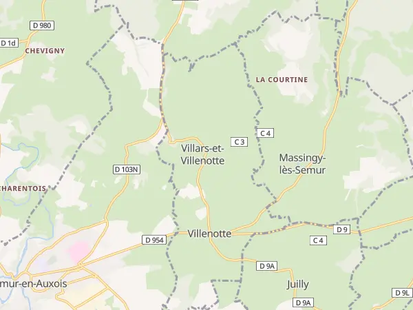 Plan de Villars-et-Villenotte