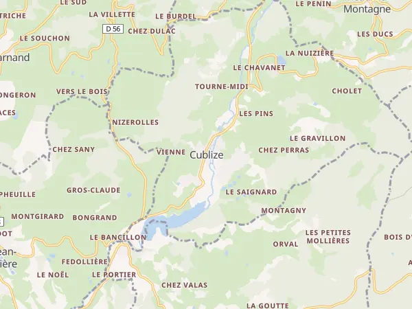 Plan de Cublize