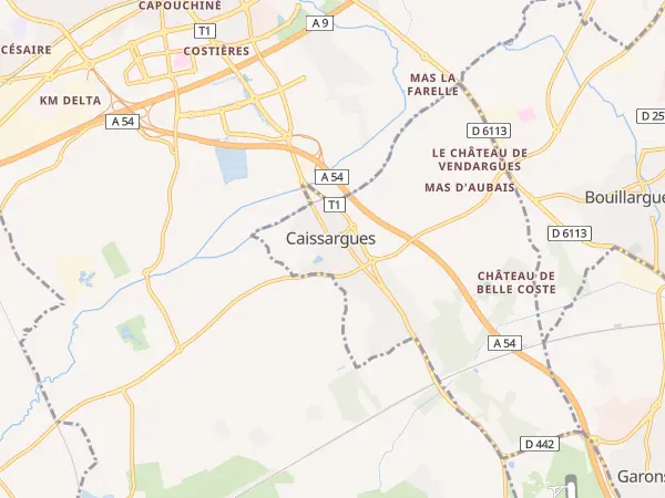 Plan de Caissargues