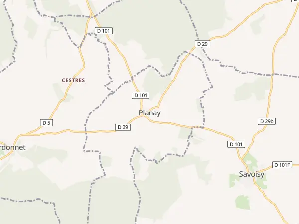 Plan de Planay