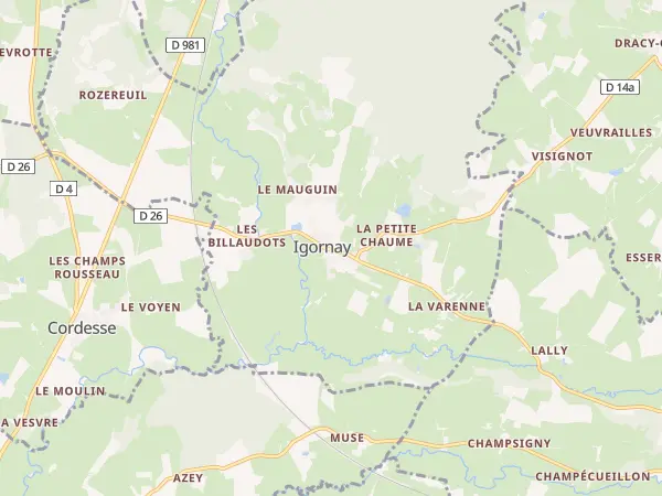 Plan de Igornay