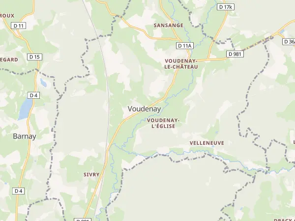 Plan de Voudenay