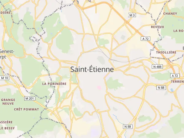 Plan de Saint-Étienne