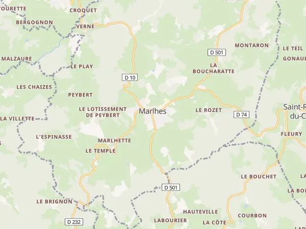 Plan de Marlhes