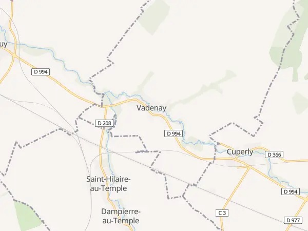 Plan de Vadenay