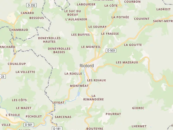 Plan de Riotord